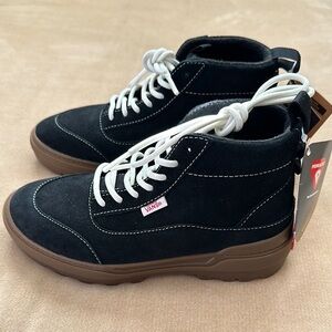 Vans Black and Brown Winter Boots